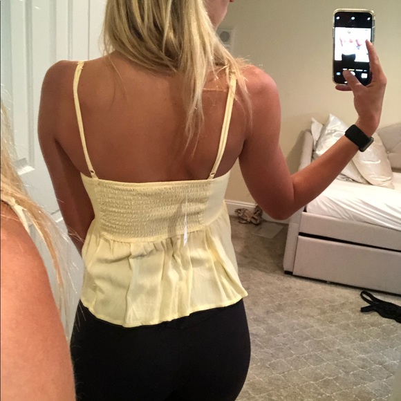 Pacsun LA Hearts XS Yellow Top - Picture 3 of 6